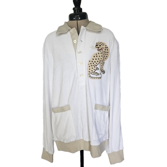 Tombolo Sun Leopard Cabane Long Sleeve S Shirt - Picture 5 of 6